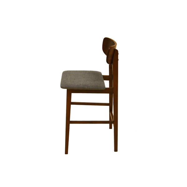 Zenvida Counter Height Chairs, Upholstered Wood Dining Chairs Wayfair